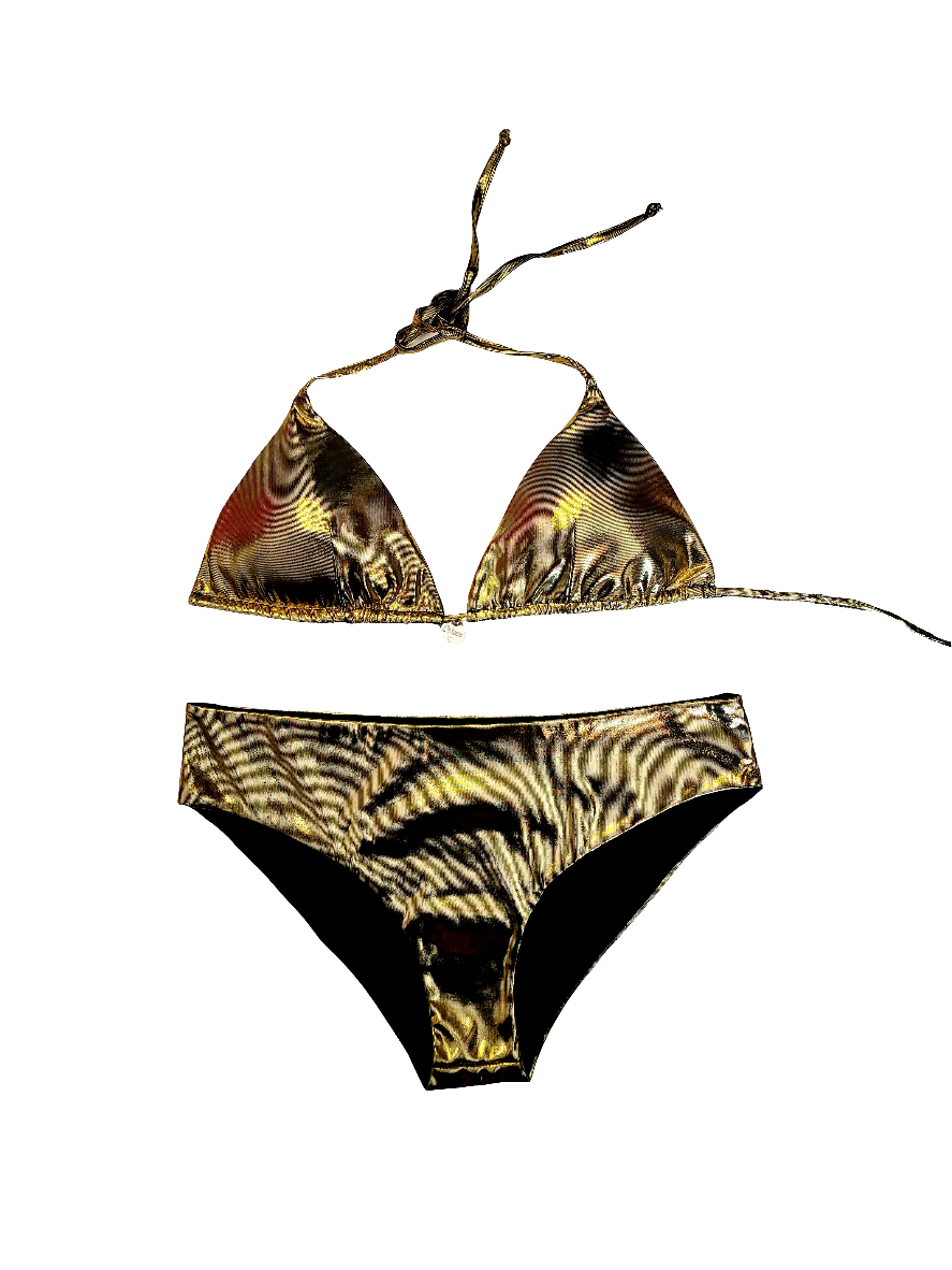 Bikini Cotton Lurex Sandy