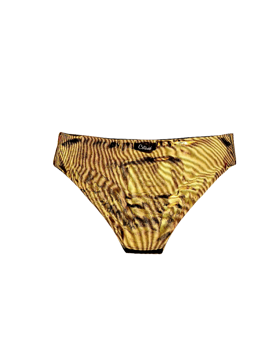 Bikini Cotton Lurex Sandy