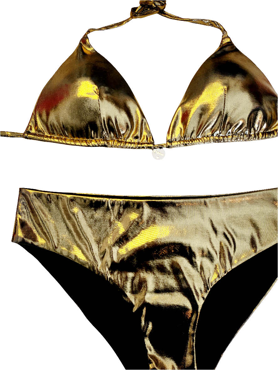Bikini Cotton Lurex Sandy