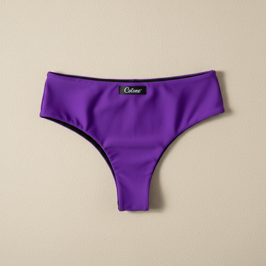 Slip retro purple still life
