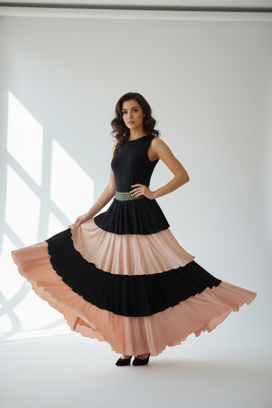 Gonna Balze Claire indossata