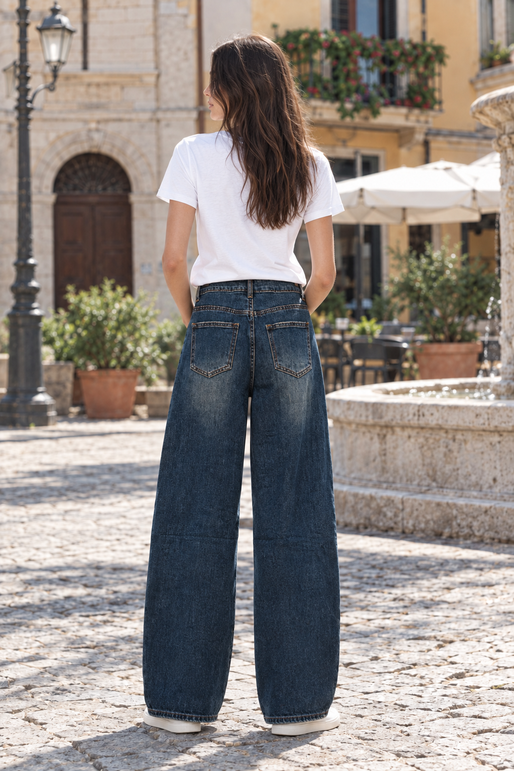 Jeans Benny, editoriale vista retro