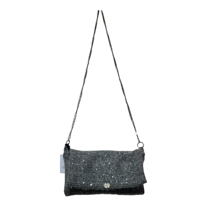 Tracolla grey Paillettes