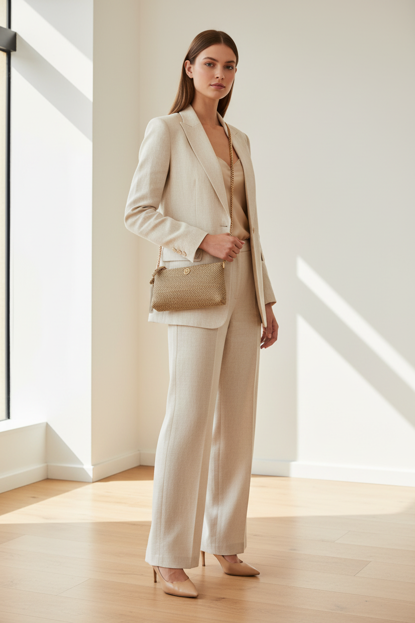 Tracolla Madeleine su modella